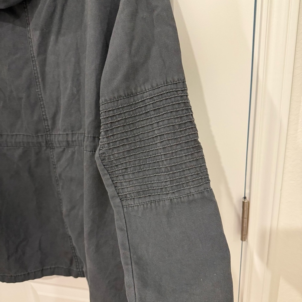 a new day Charcoal Utility Jacket Size XL Fall Winter - Picture 6 of 10